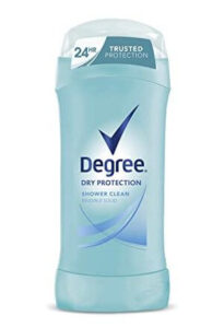 Degree Women's Antiperspirant Deodorant 24 Hour Dry Protection Shower Clean Deodorant, best deodorant for heavy sweating