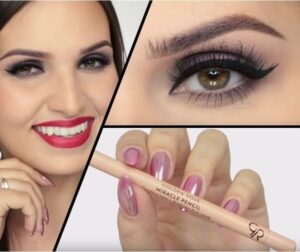 Golden Rose miracle pencil contour lips and brighten eye-look, best lip liner to stop feathering