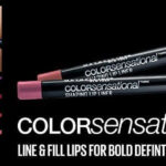 Maybelline New York Makeup Color Sensational Shaping Lip Liner, Wild Violets, Violet Lip Liner, best lip pencil that prevents lip color bleeding