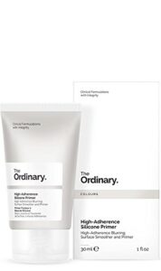 The Ordinary High-Adherence Silicone Primer, a silicone-based makeup for women