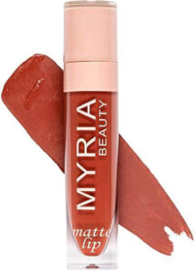 Myria Beauty Matte Lipstick - LIVING CORAL - Long Lasting Lipsticks for Women - Moisturizing, Non Drying, and Waterproof. best matte lipstick, best matte lipstick drugstore, best matte for dry lips, best matte liquid lipstick