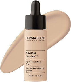 The Dermablend Flawless Creator Multi-Use Liquid Foundation Makeup, Full Coverage Lightweight Buildable Foundation