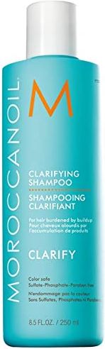 The Moroccanoil Clarifying Shampoo, best shampoo to clean face and eyebrows